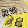 Keya Tama Sketchbook Tea Towels